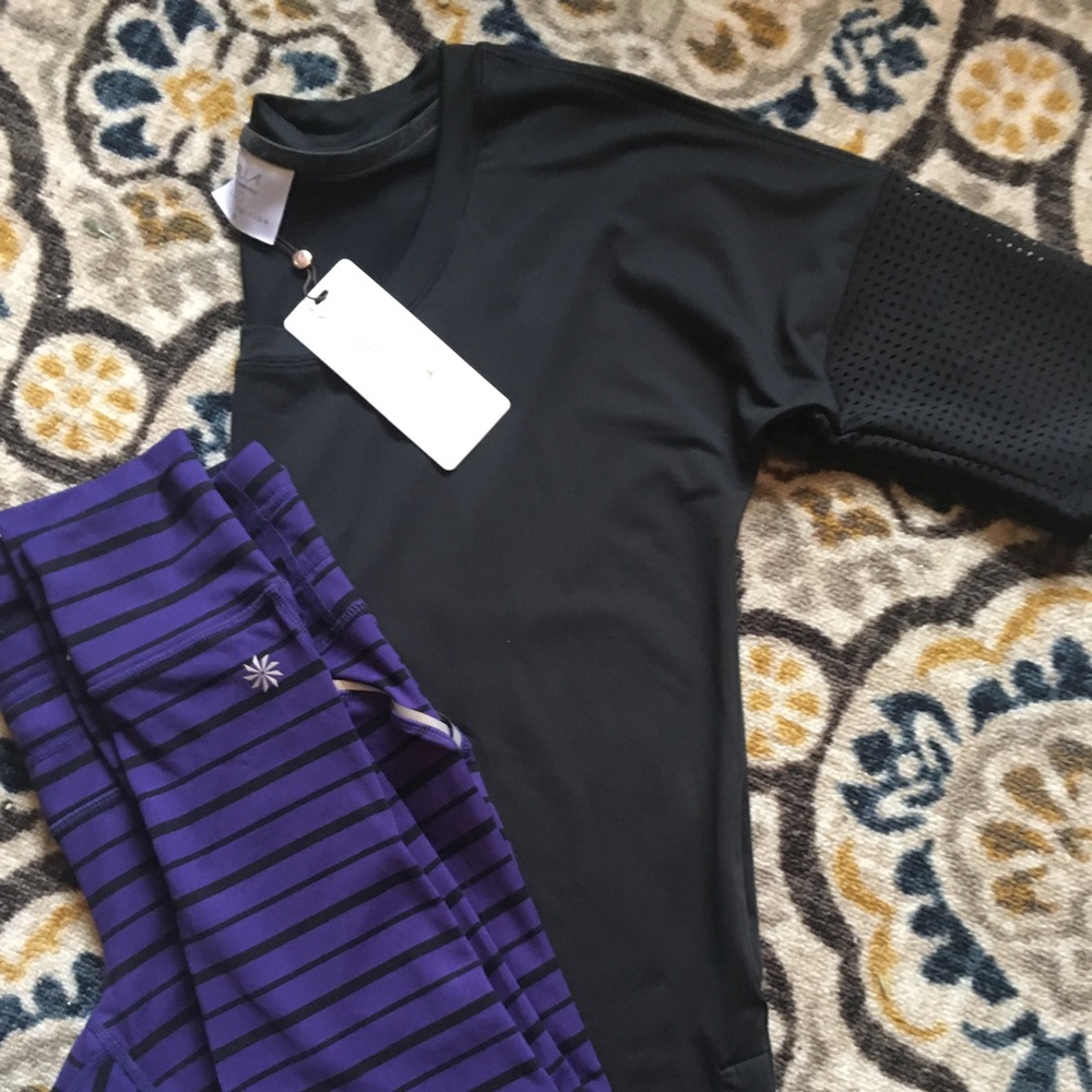 Calia black short sleeve shirt